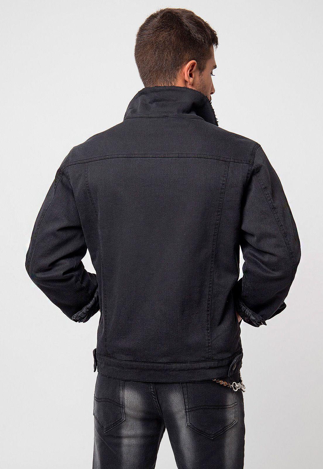 Chaqueta Denim Chiporro Negro Soviet-1