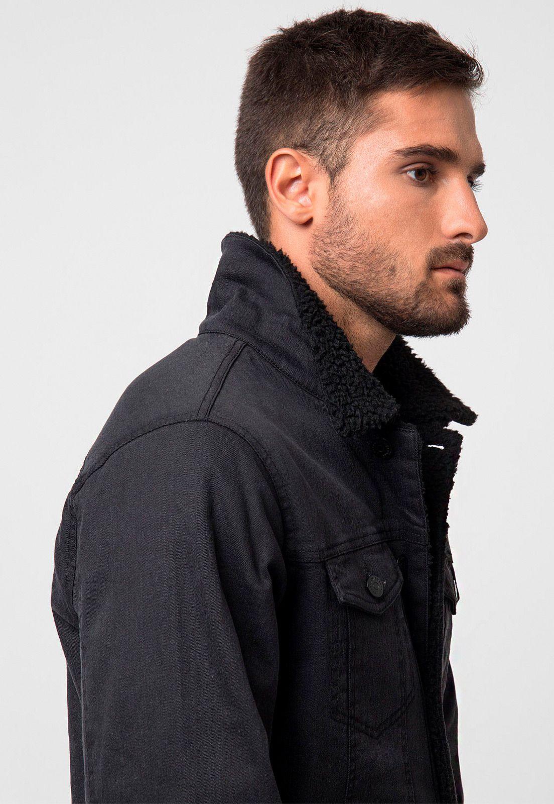 Chaqueta Denim Chiporro Negro Soviet-2