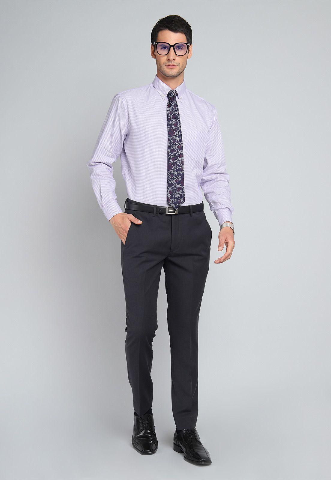 Camisa Formal A Cuadros Van Heusen-4