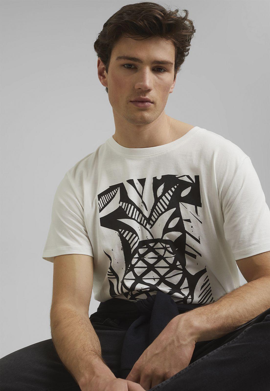 Polera Hombre Con Estampado Esprit-0