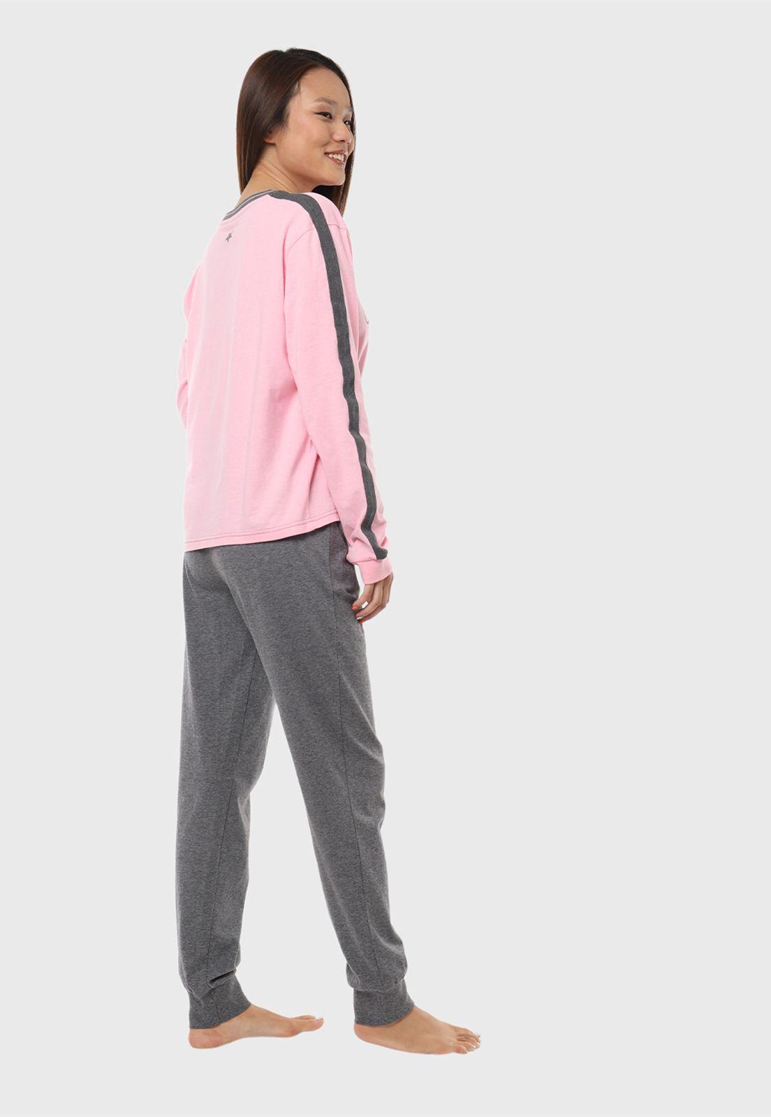 Pijama Mujer Manga Larga Soviet SPM2W07RD-1