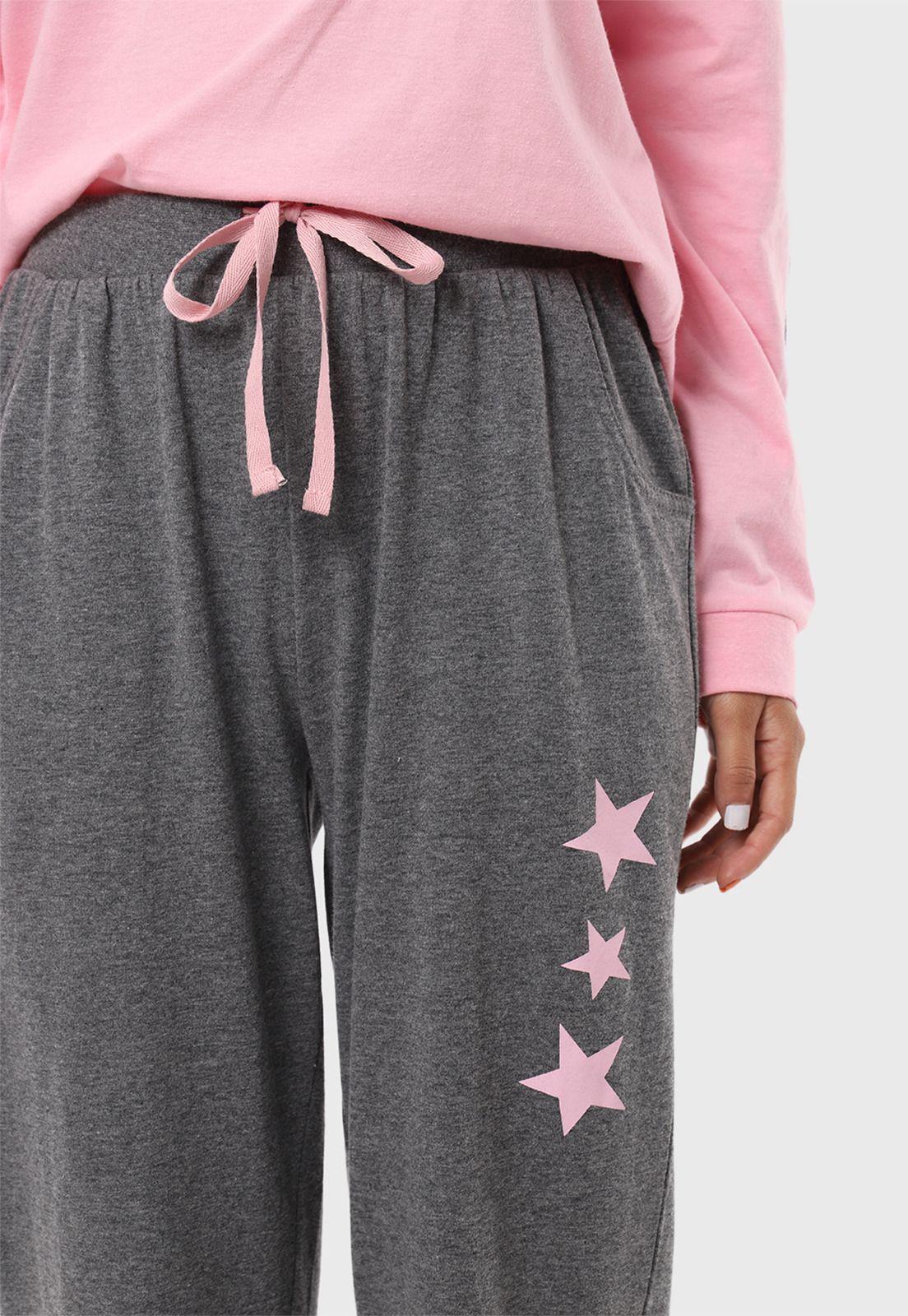 Pijama Mujer Manga Larga Soviet SPM2W07RD-4