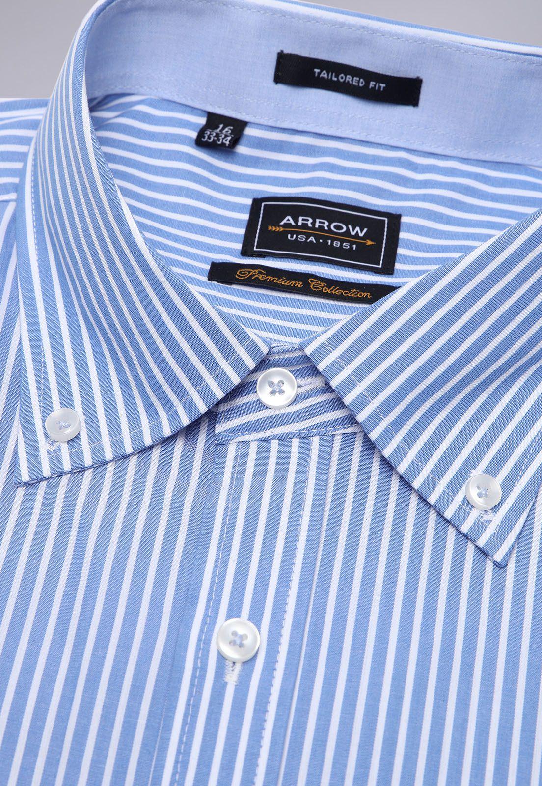 Camisa Formal A Rayas Arrow ARM0353AZ-1