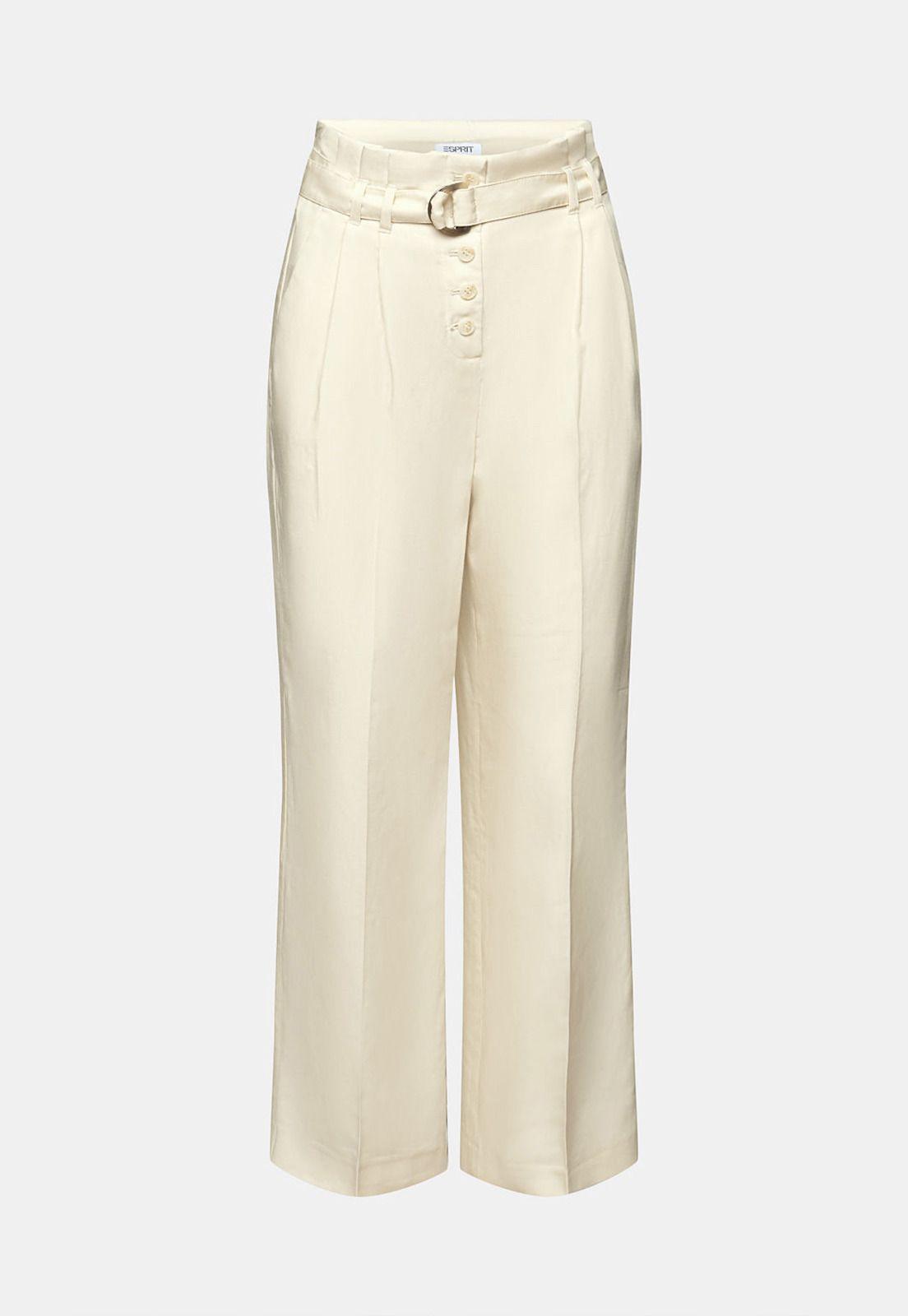 Pantalón Culotte Tiro Alto Mujer Esprit 034EE1B304-5