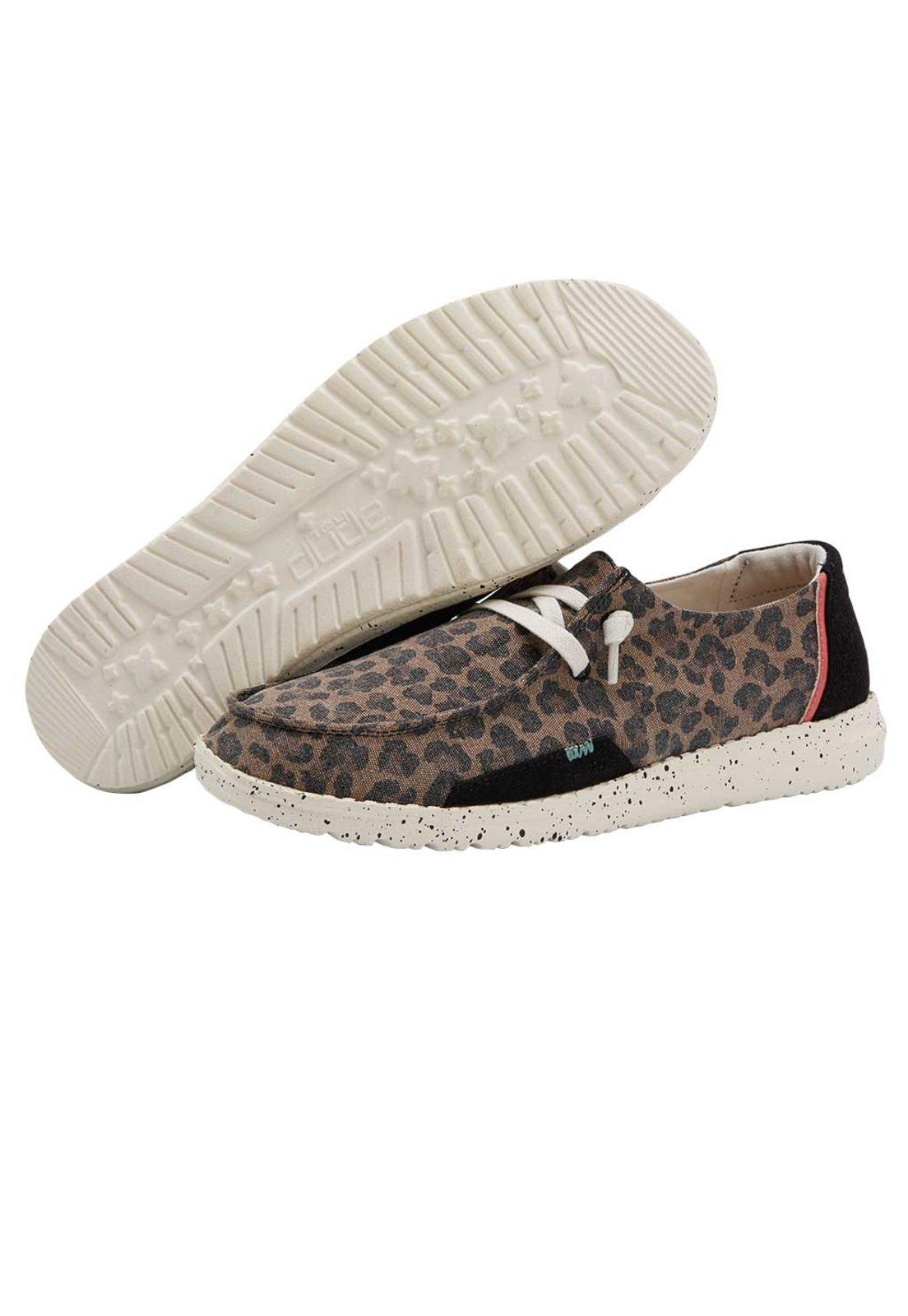 Zapato Wendy Jungle Brown HeyDude-2