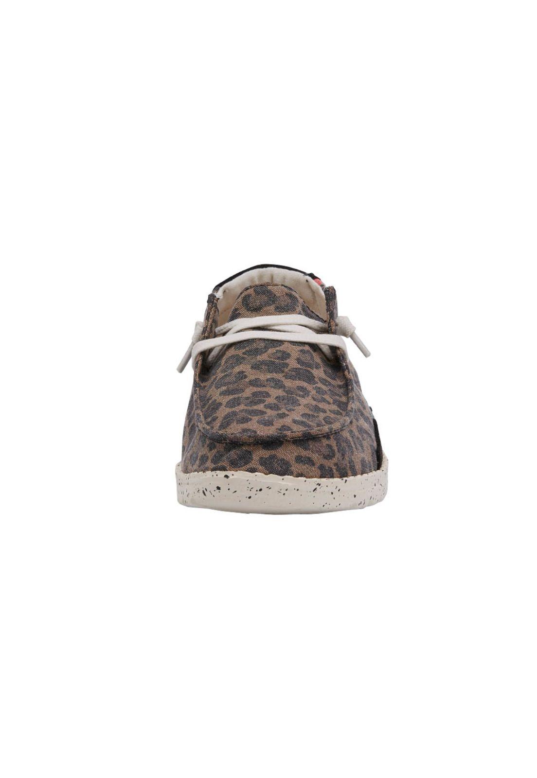 Zapato Wendy Jungle Brown HeyDude-3