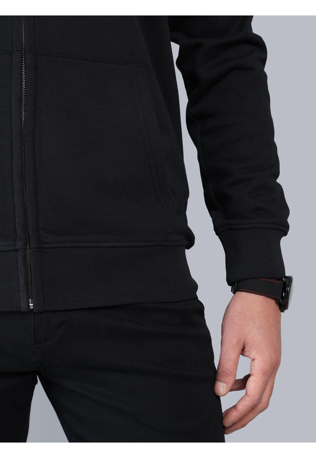 Polerón Con Capucha Regular Fit Negro Arrow PL33025NE-4