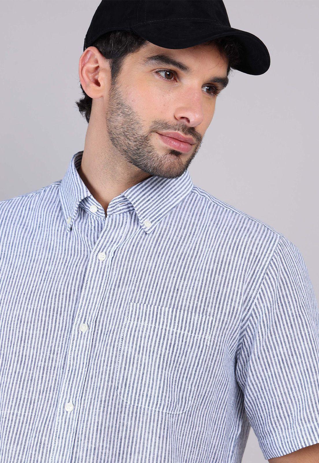 Camisa Lino Algodón Piero Butti PBCVF22NB-2