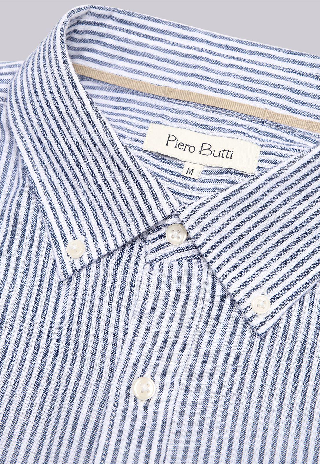 Camisa Lino Algodón Piero Butti PBCVF22NB-4