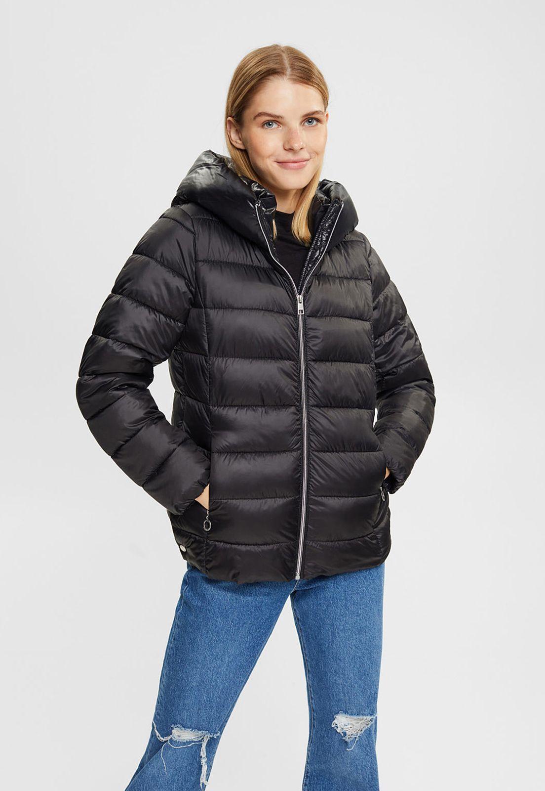 Parka Pespunteada Mujer Esprit-0