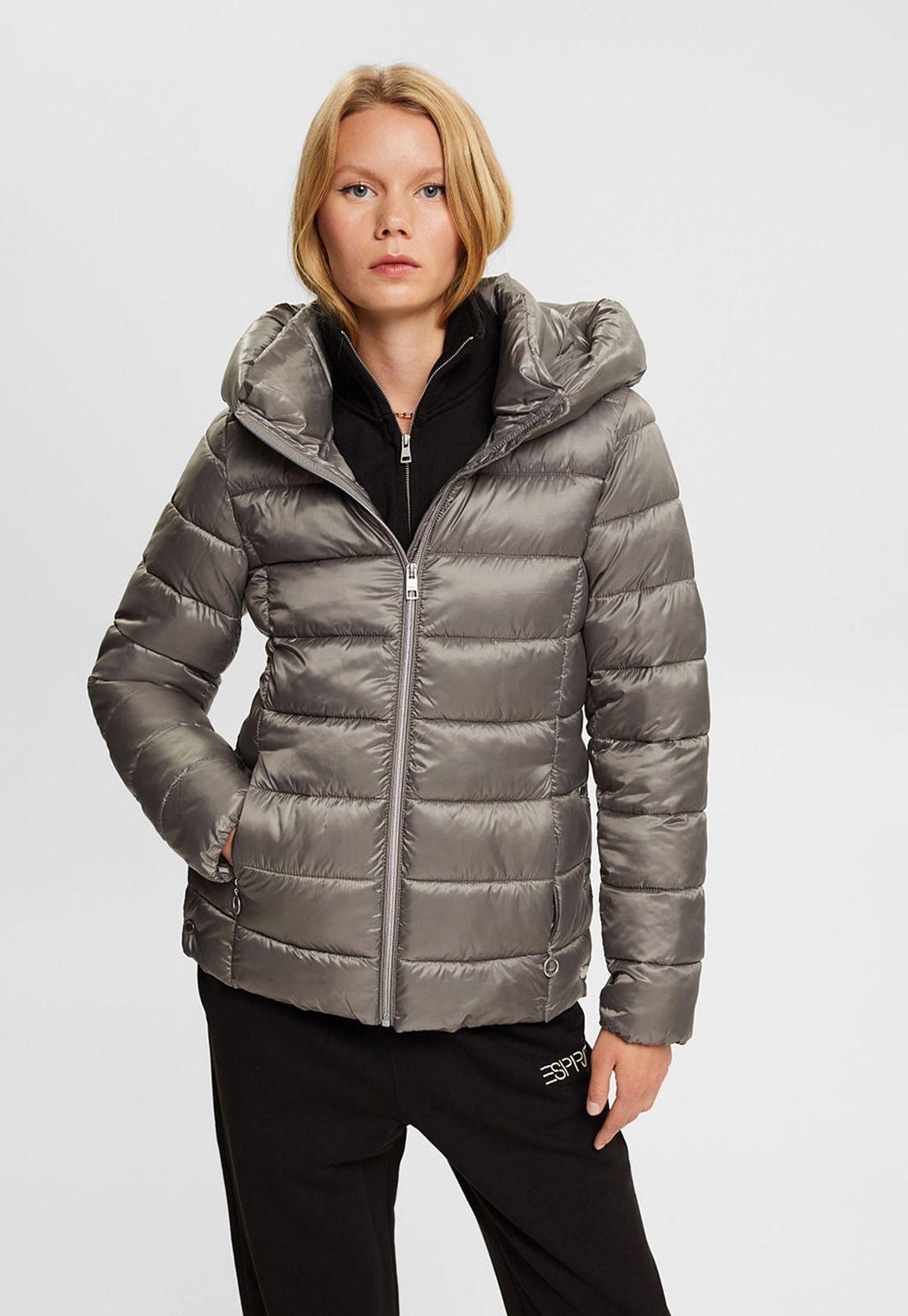 Parka Pespunteada Mujer Esprit-0