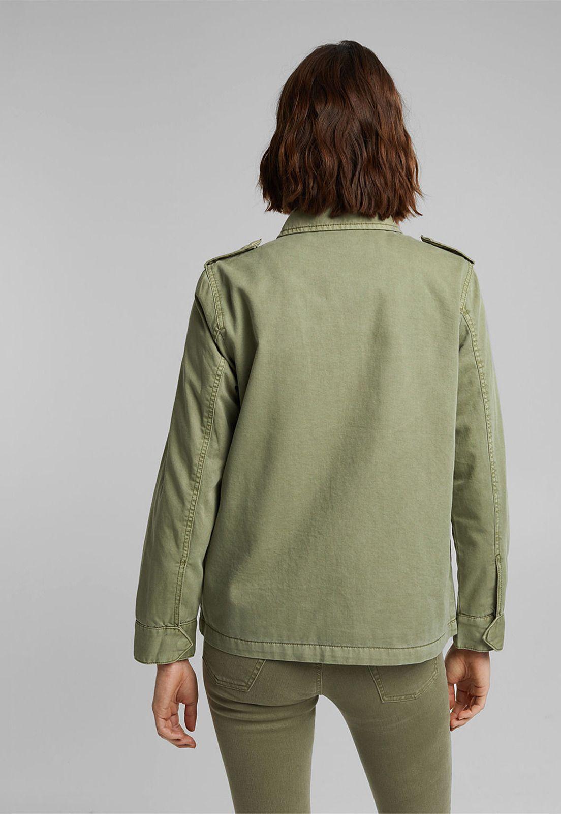 Chaqueta Mujer Militar  Esprit-1