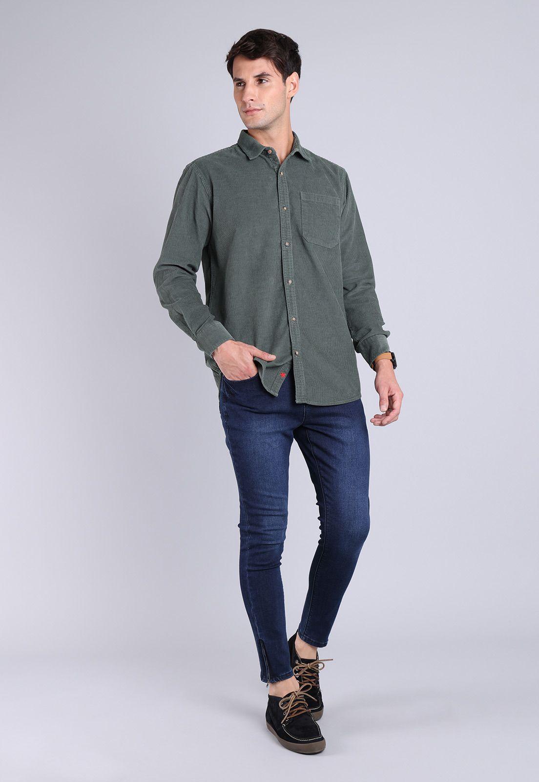 Camisa Cotelé Hombre Soviet-3