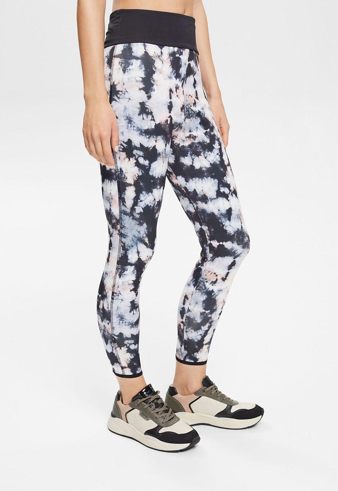 Calzas Deportivas Estampadas Con Tecnología E - Dry Mujer Esprit-0