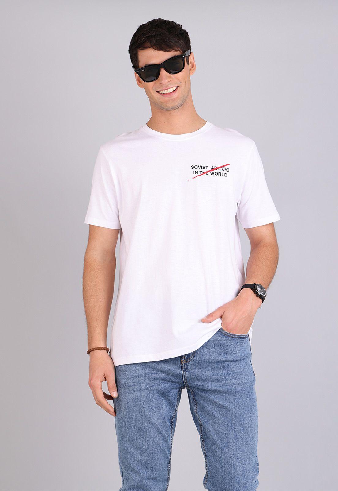 Polera Cuello Redondo Hombre Soviet SPOH608BL-0