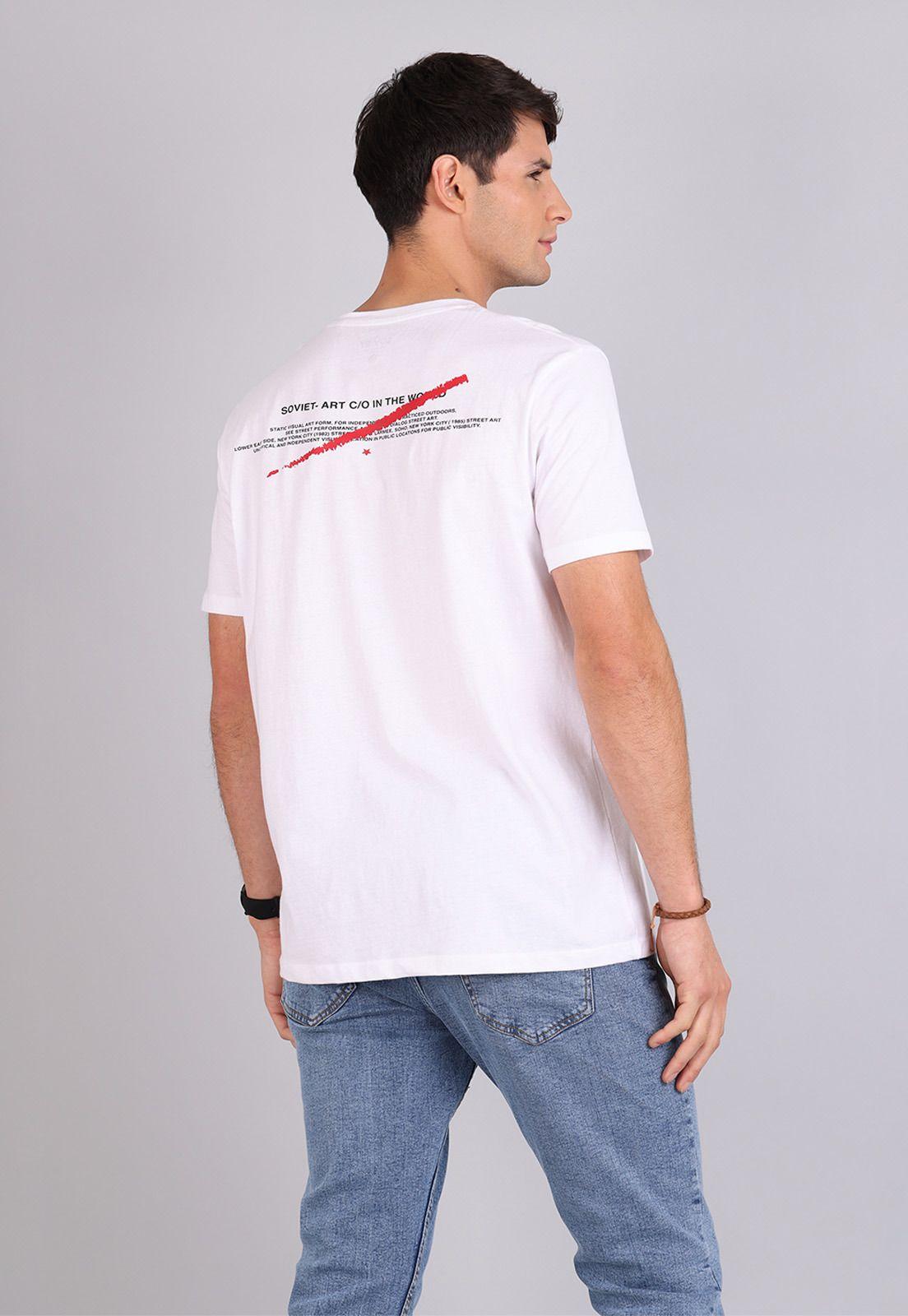 Polera Cuello Redondo Hombre Soviet SPOH608BL-1