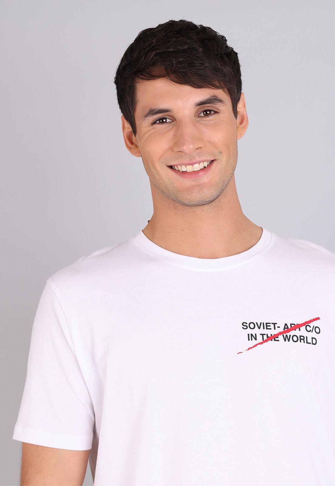 Polera Cuello Redondo Hombre Soviet SPOH608BL-2