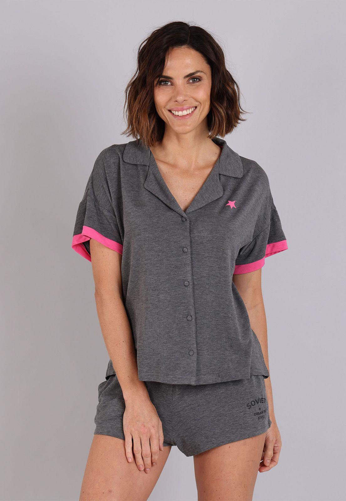 Pijama Mujer Soviet SPM2409GR-0
