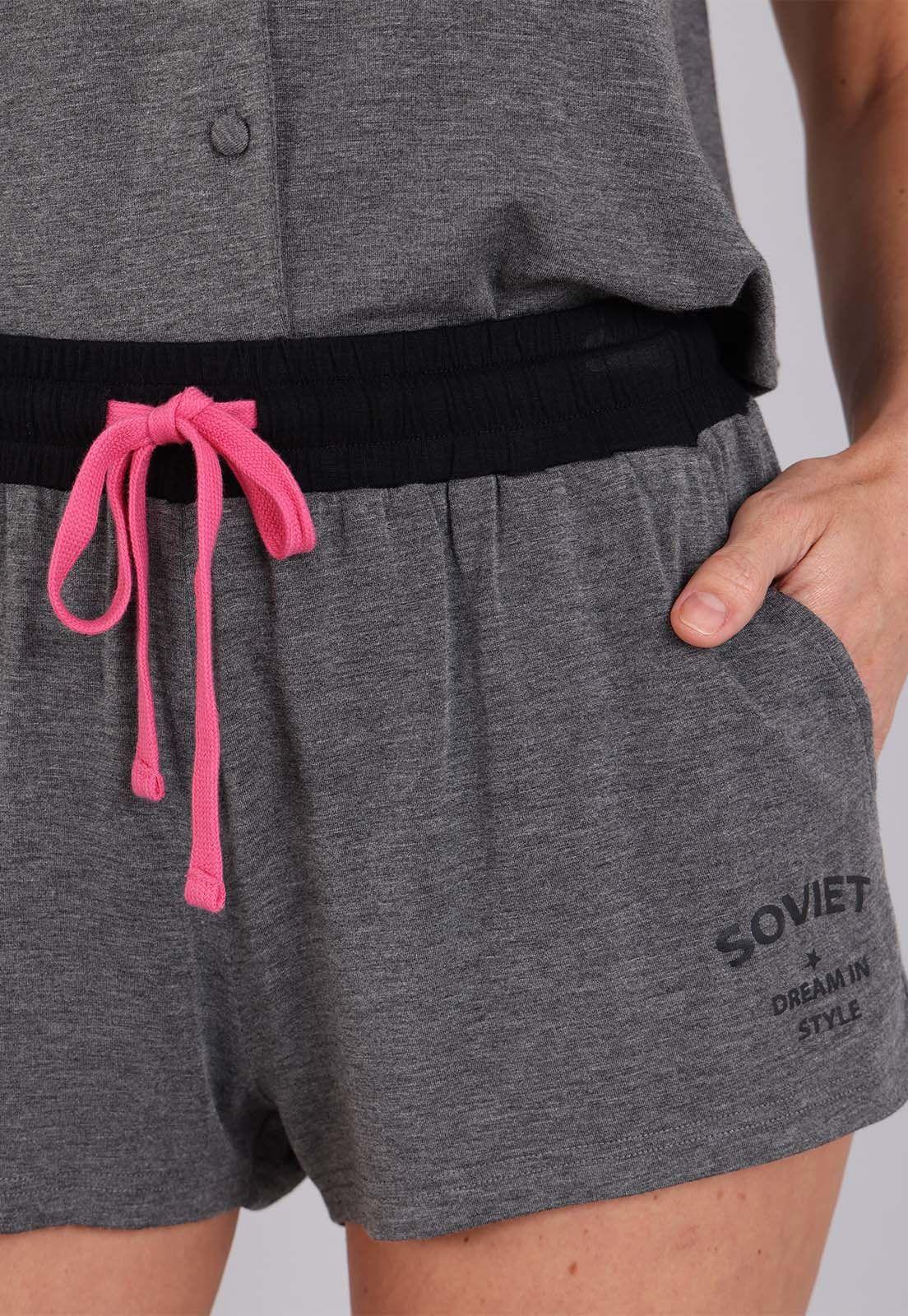 Pijama Mujer Soviet SPM2409GR-3