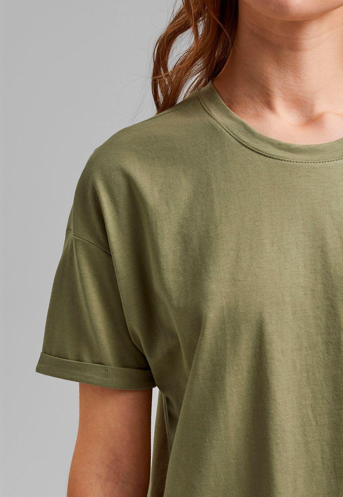 Polera Mujer Manga Corta Lisa Esprit-2