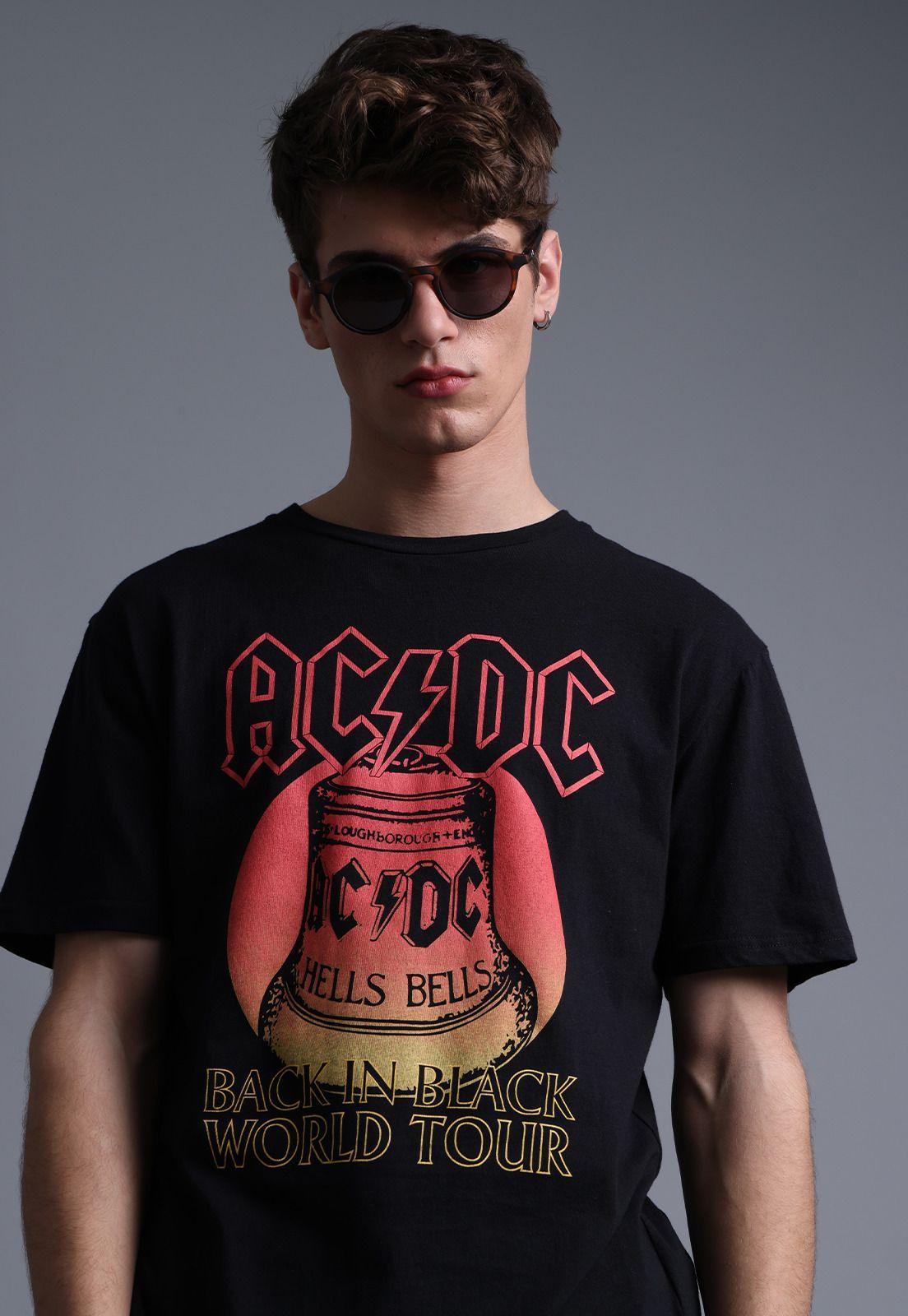 Polera Rock AC/DC Hombre Soviet SPOH563NE-1