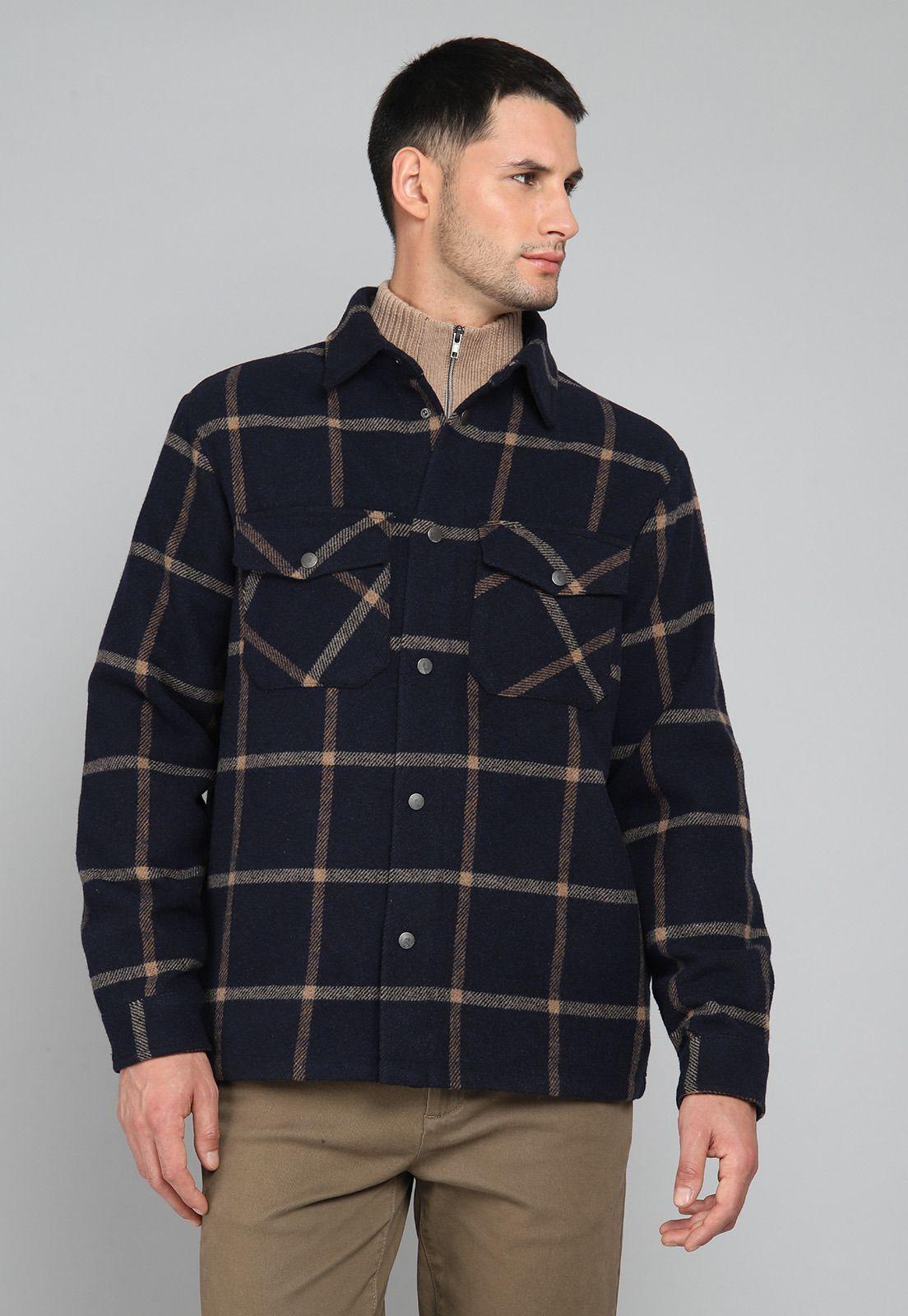 Chaqueta Cuadros Manga Larga Arrow-0