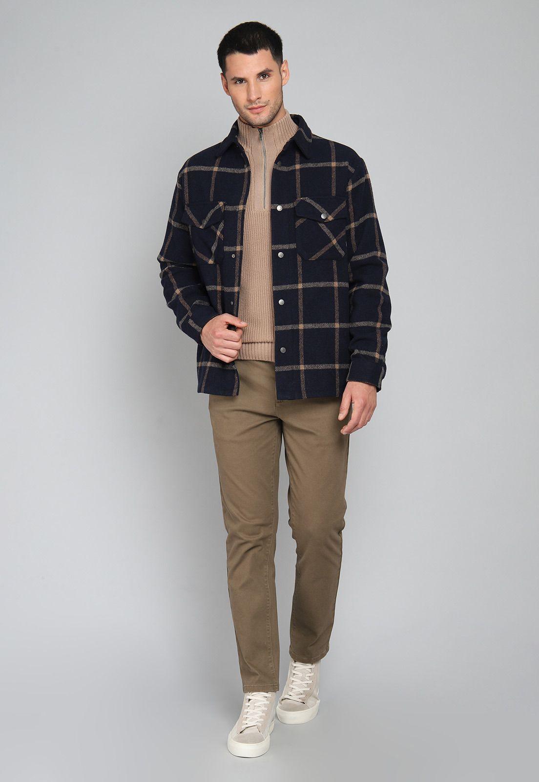 Chaqueta Cuadros Manga Larga Arrow-3