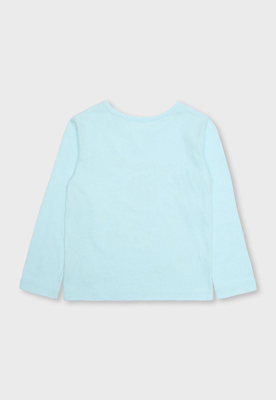 Polera De Manga Larga Niña Osito OPOAI24CE-1