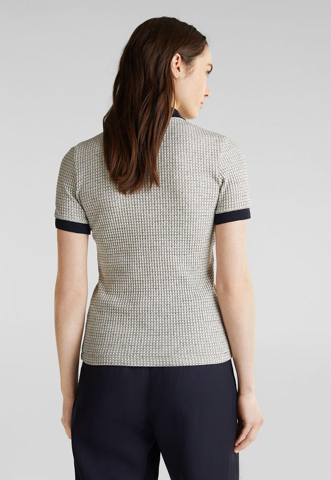 Polera polo textura-4