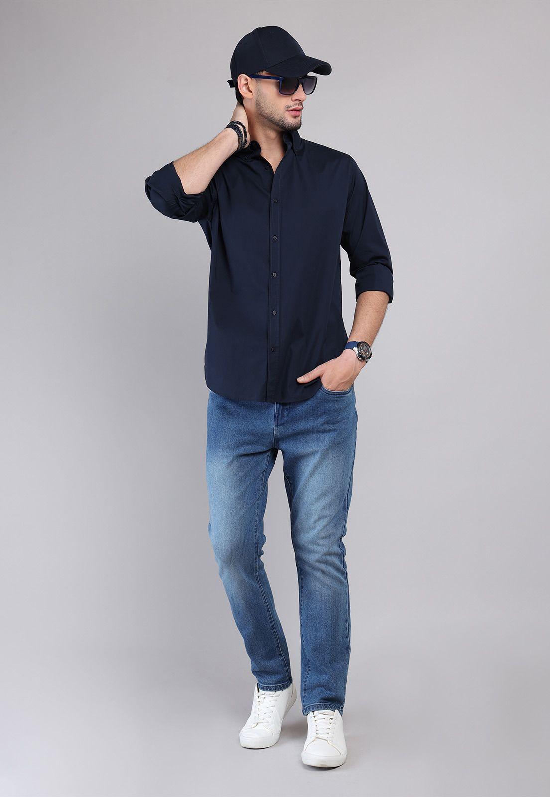 Camisa Lisa Spandex Soviet SCVF022NB-3