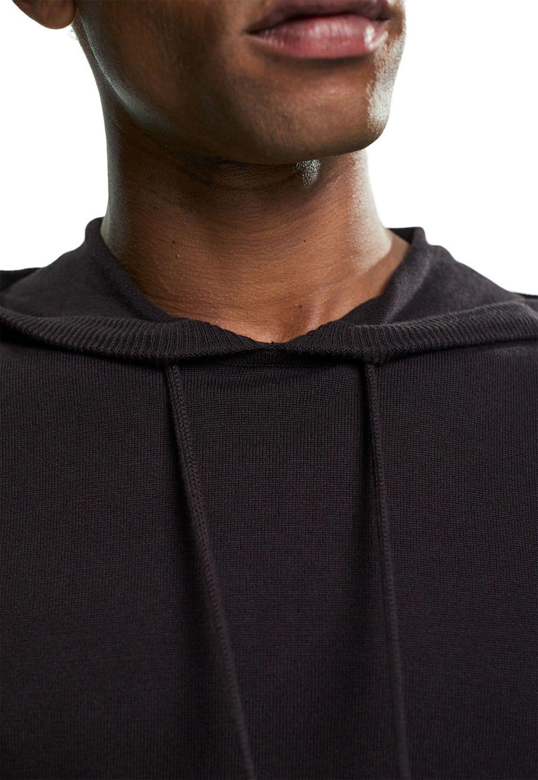Sweater Con Capucha Hombre Esprit Azul cielo-2