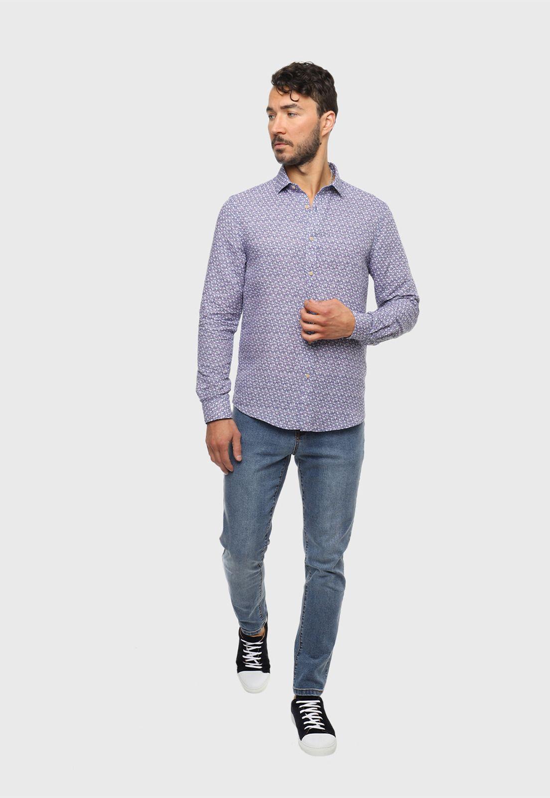 Camisa Casual Floreada Arrow-3