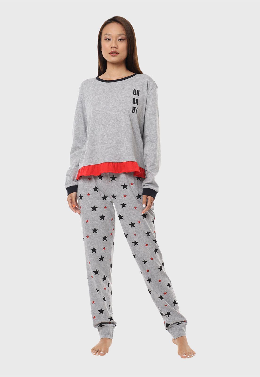 Pijama Mujer Manga Larga Soviet-0