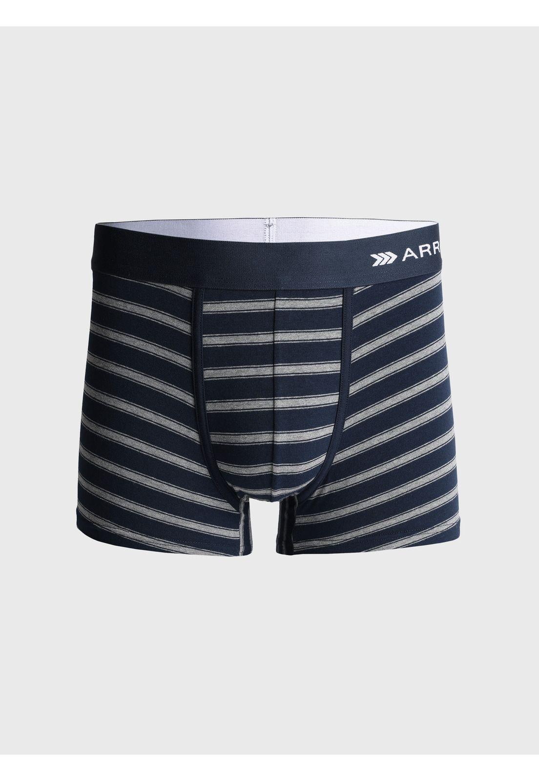 Boxer 3 Unidades Regular Fit Multicolor Arrow BOD3050SU-2