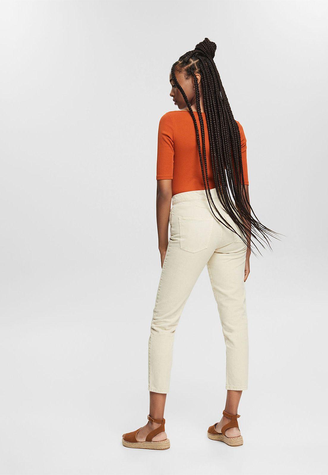 Pantalón Con Tira De Botones Esprit-1