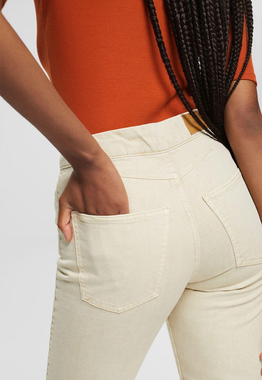 Pantalón Con Tira De Botones Esprit-2