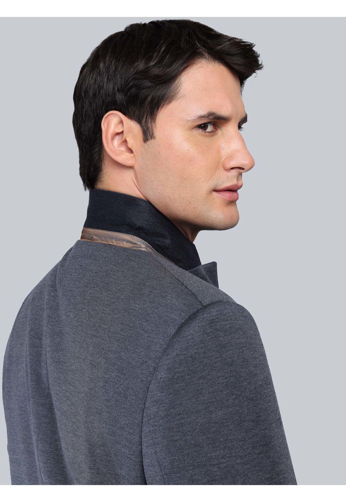 Blazer Spandex Tailored Fit Azul Marino Van Heusen VHBZ352NB-4