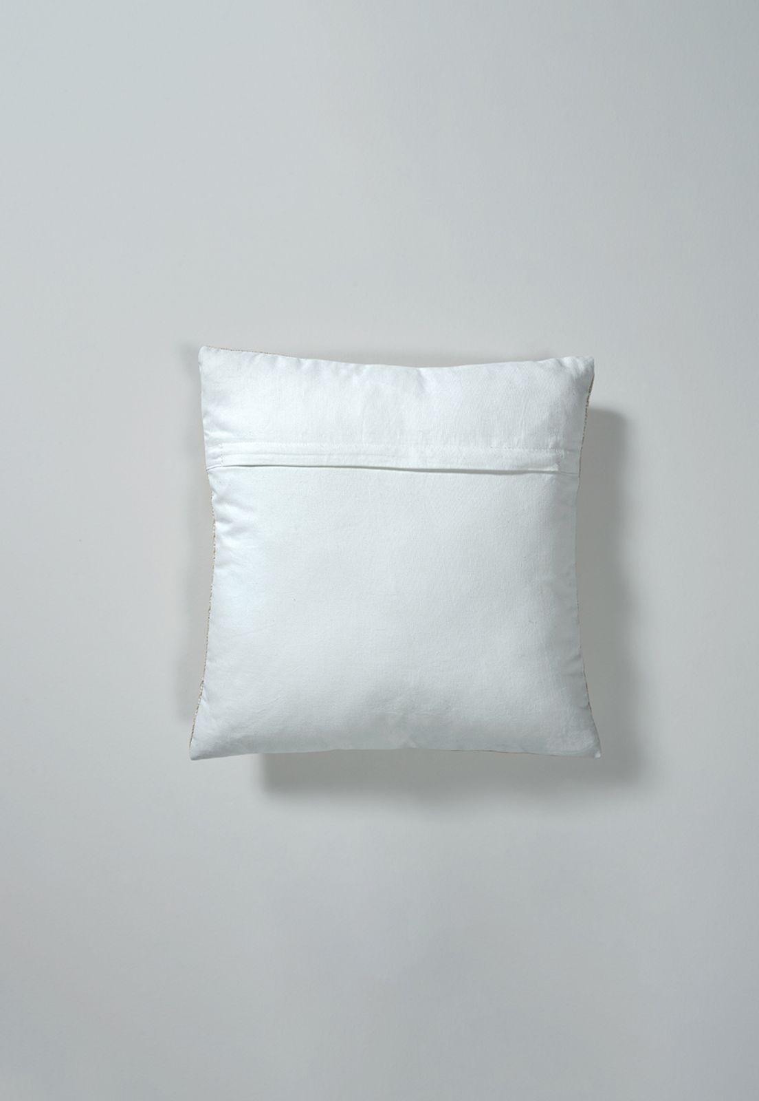 Cojín Tejido 45 x 45 cm. Esprit Crudo-1