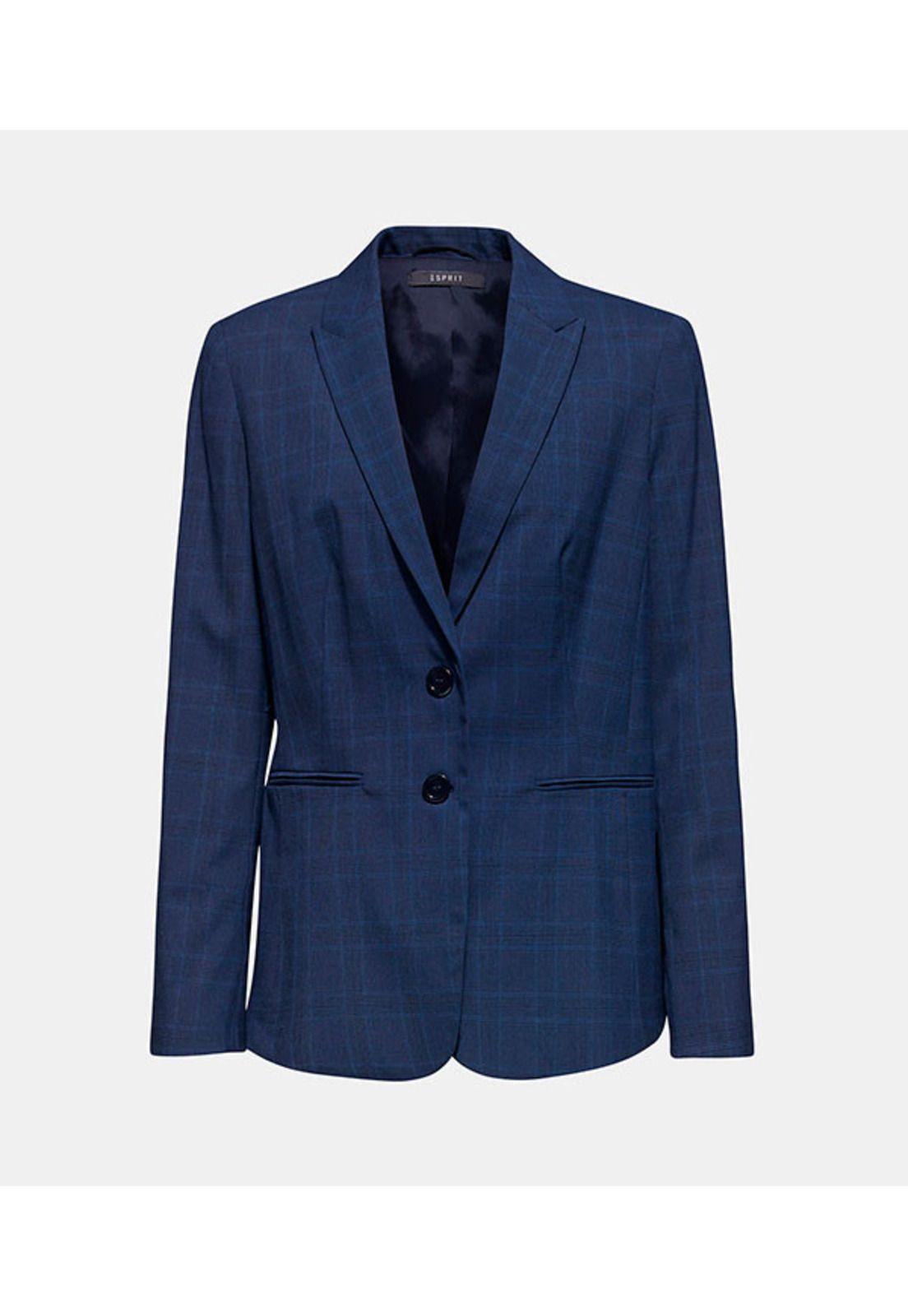 Blazer diseño a cuadros-1