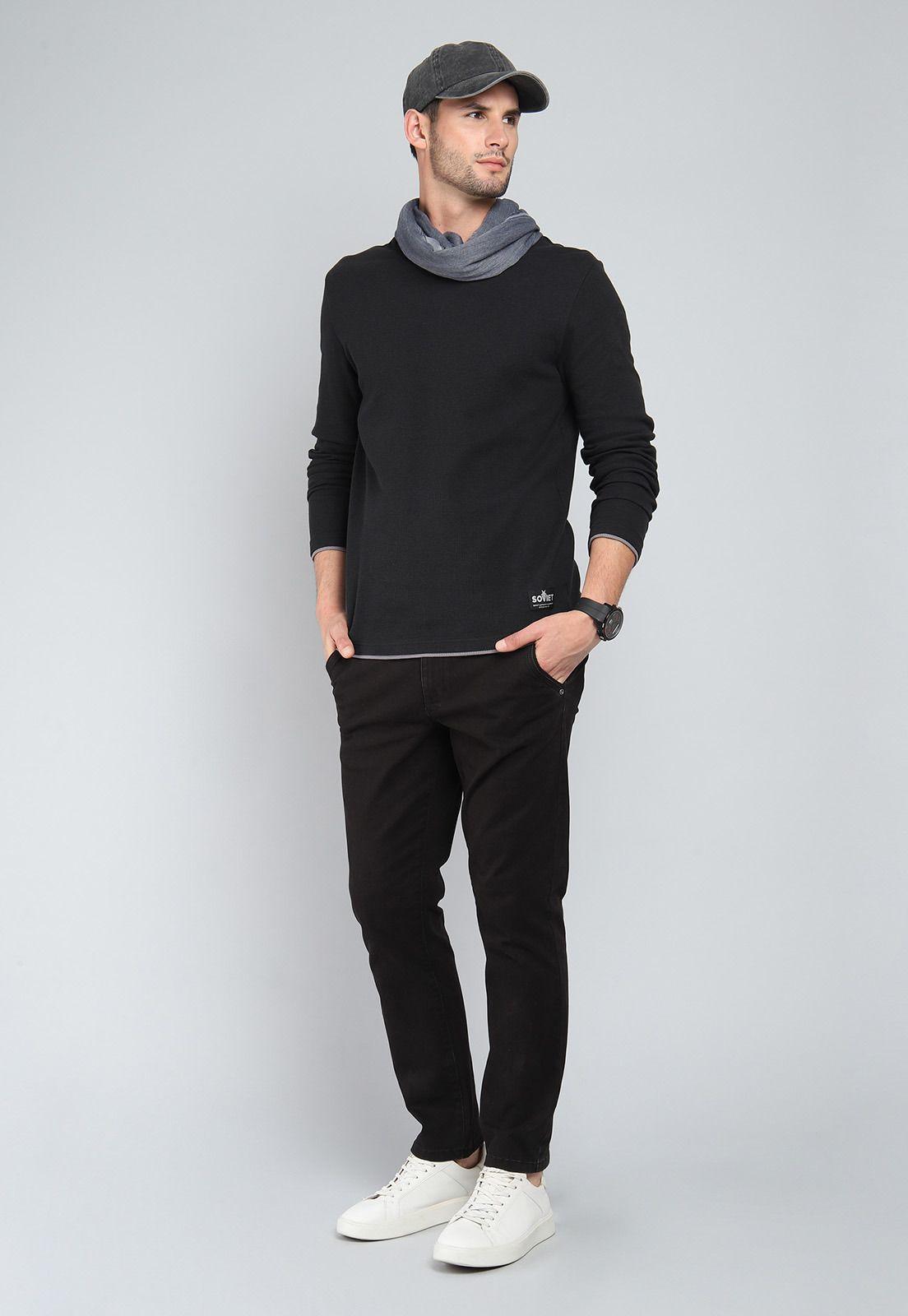 Polera Cuello Redondo Soviet BISHK32NE-3