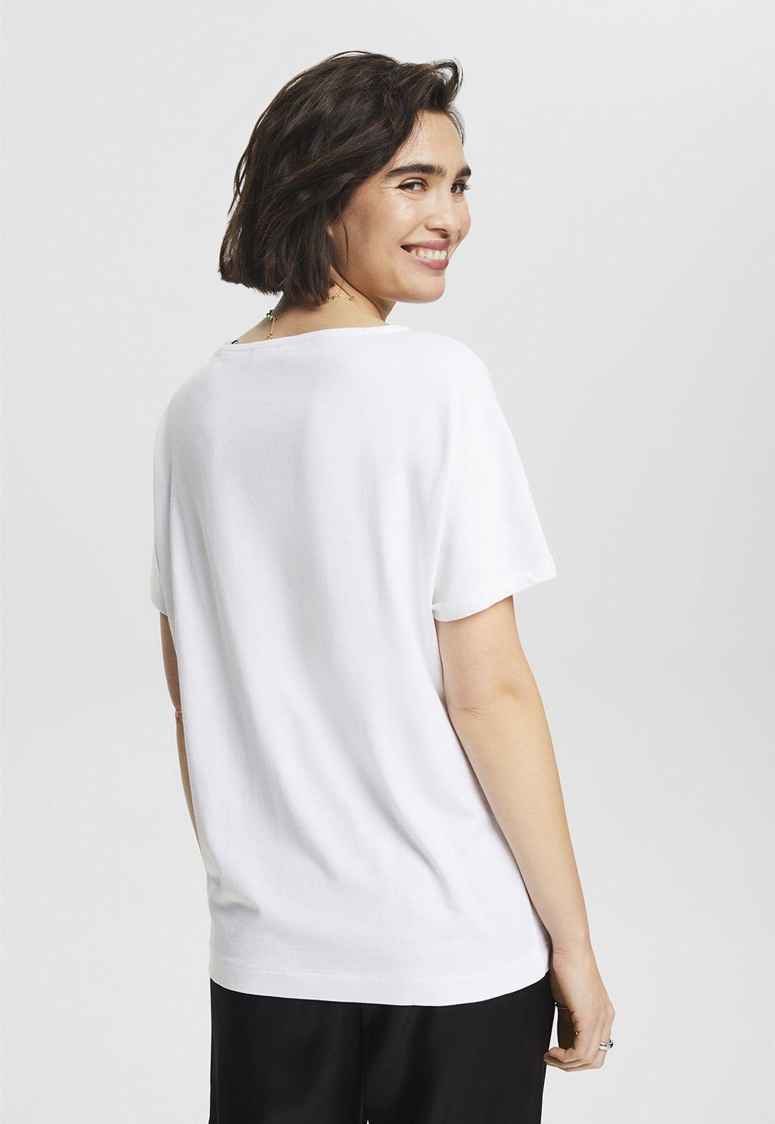 Polera Manga Corta Mujer Esprit 024EE1K324-1