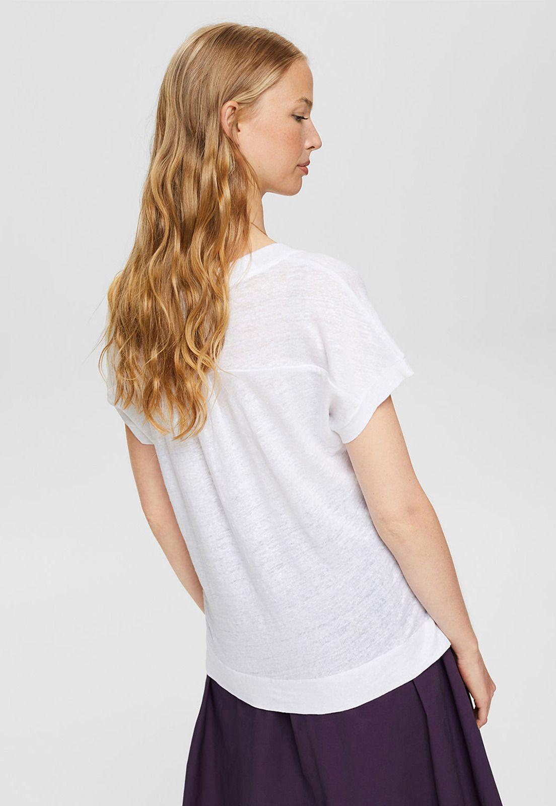 Polera De Lino Esprit 062EO1K314-1