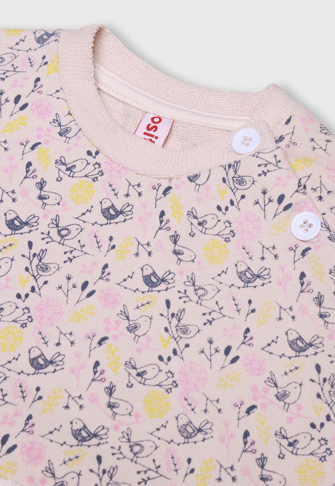 Poleron Estampado Niña Osito PL2A007BE-2