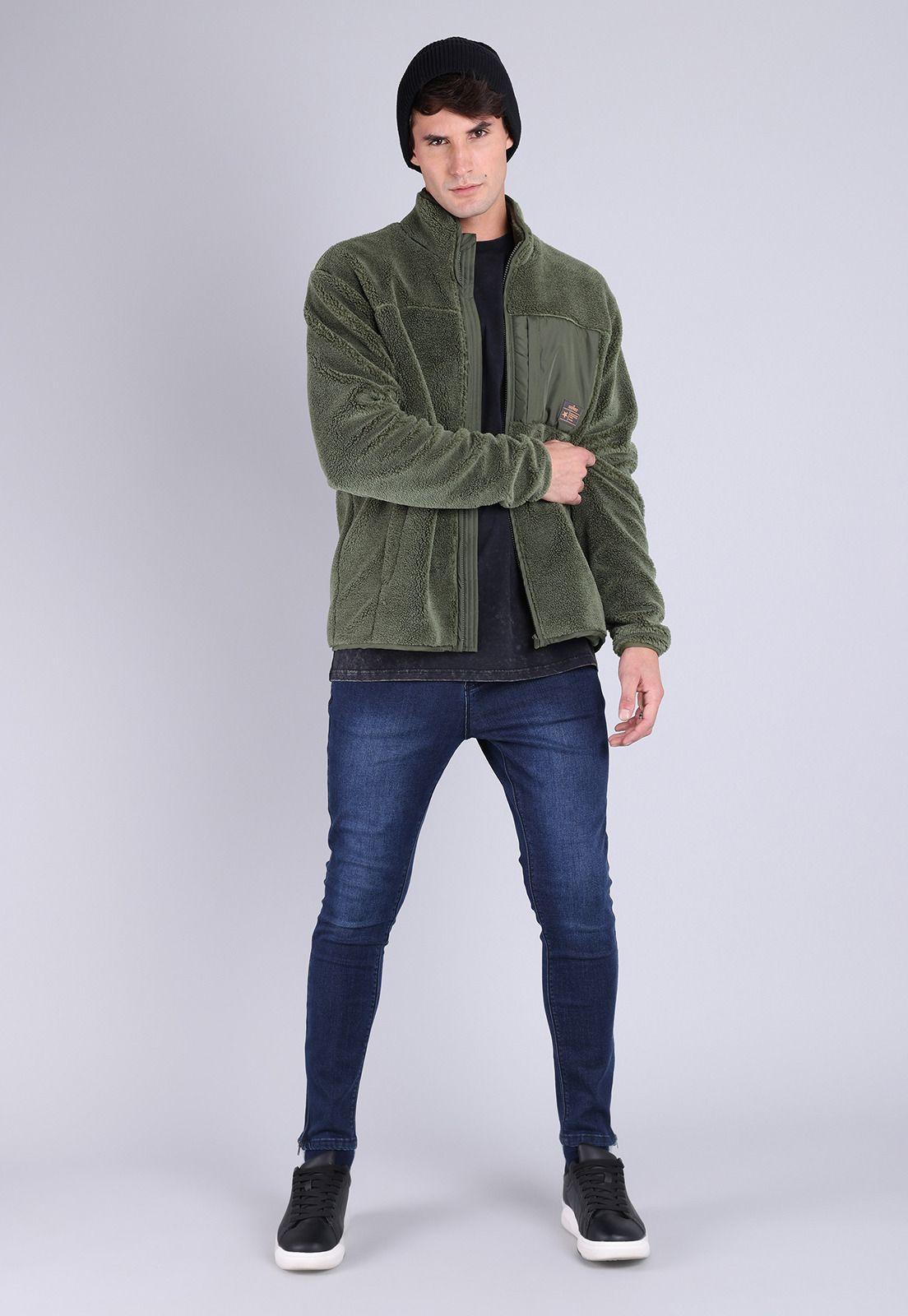 Chaqueta Sherpa Hombre Soviet SJKH807GR-3