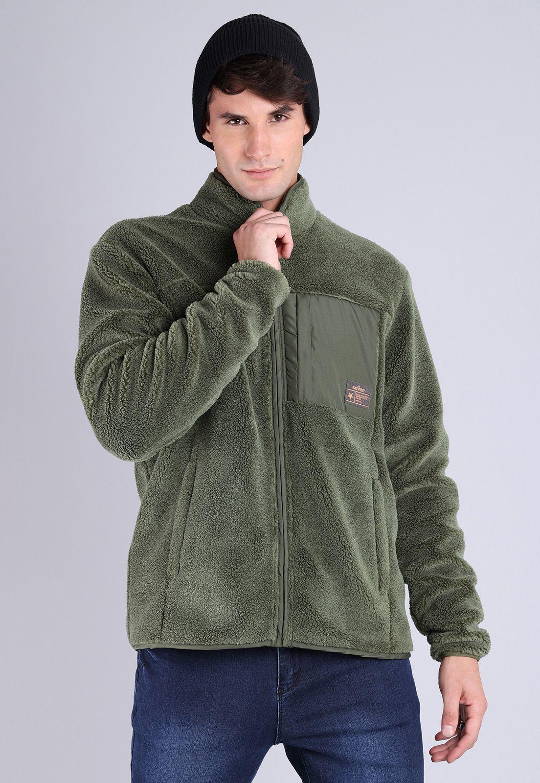 Chaqueta Sherpa Hombre Soviet SJKH807GR-4