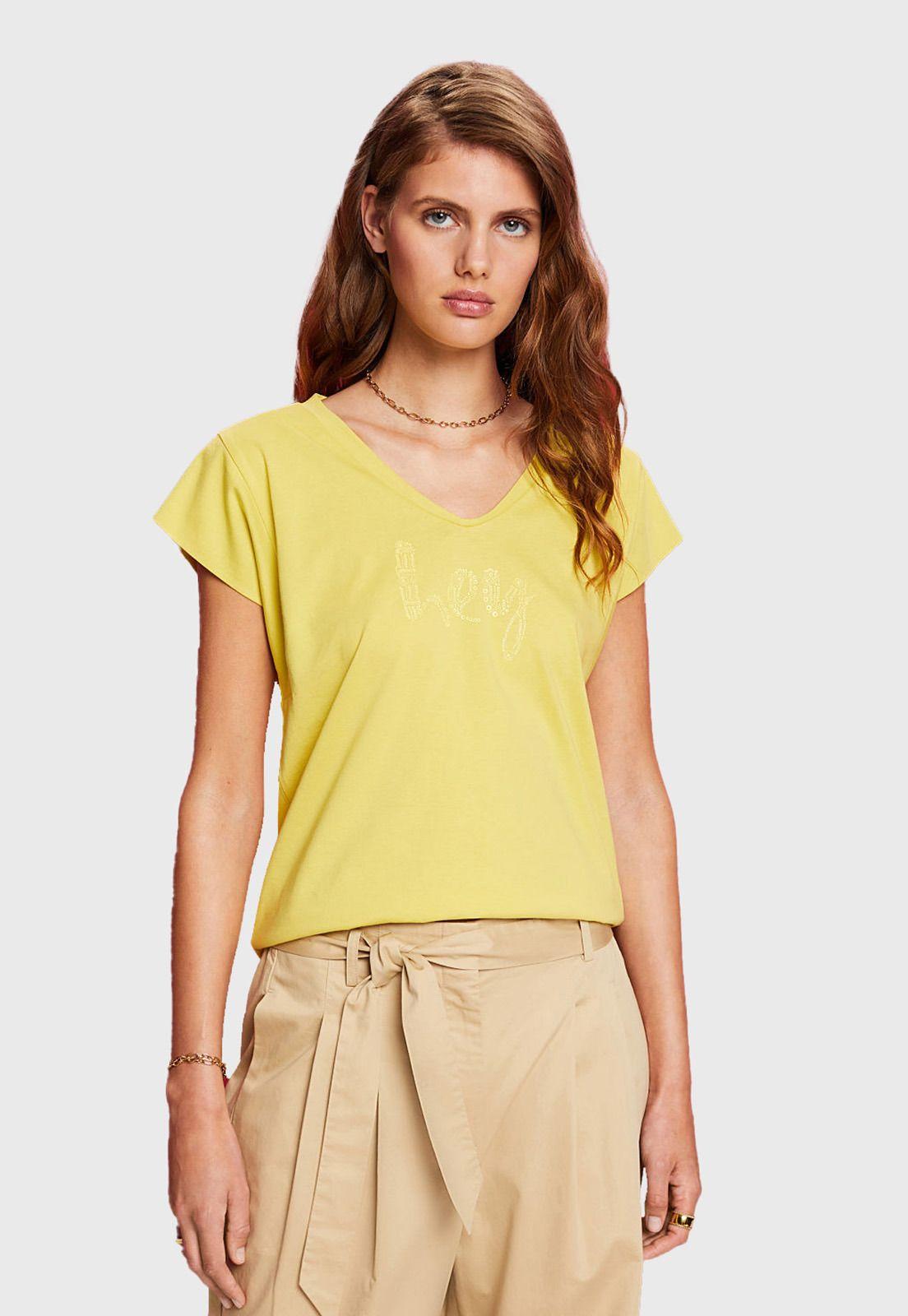 Polera Manga Corta Mujer Esprit-0