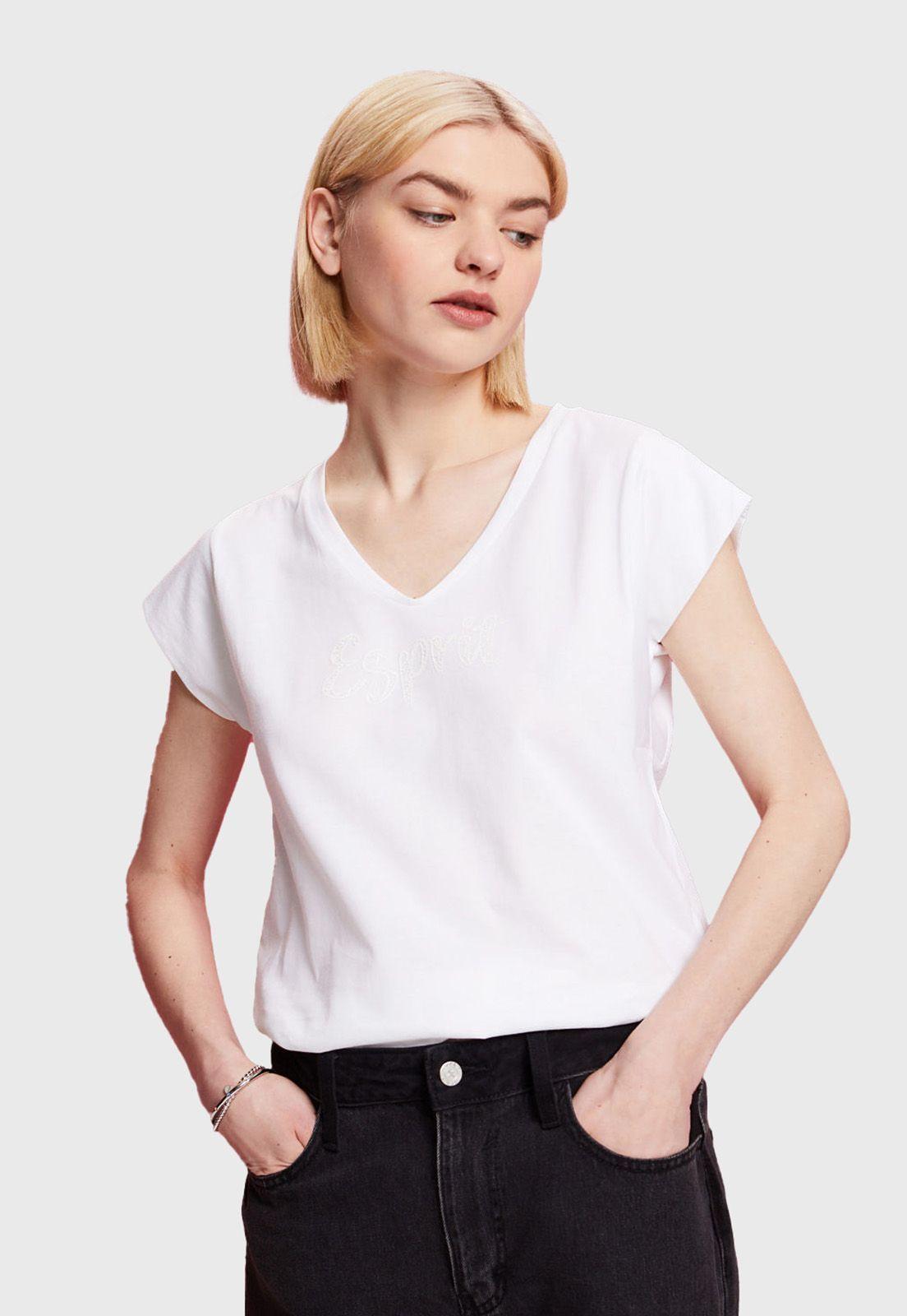 Polera Manga Corta Mujer Esprit-0