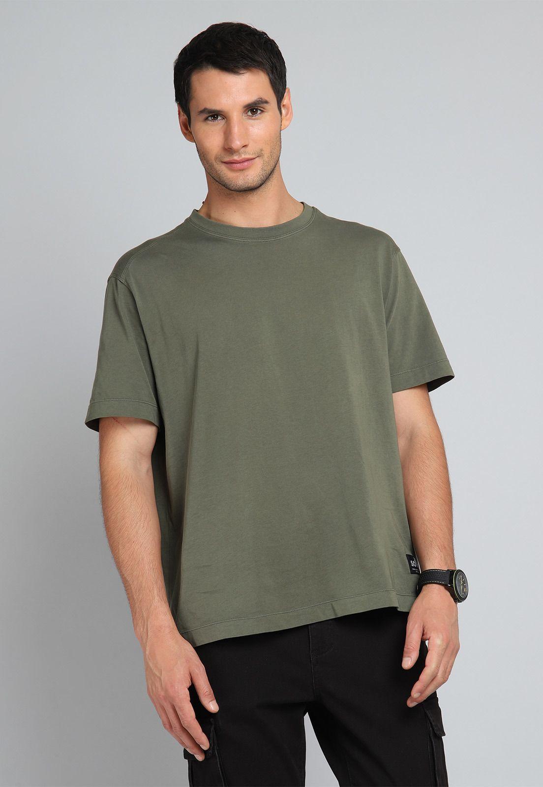 Polera Manga Corta Stone Wash Soviet BISHK33OL-0