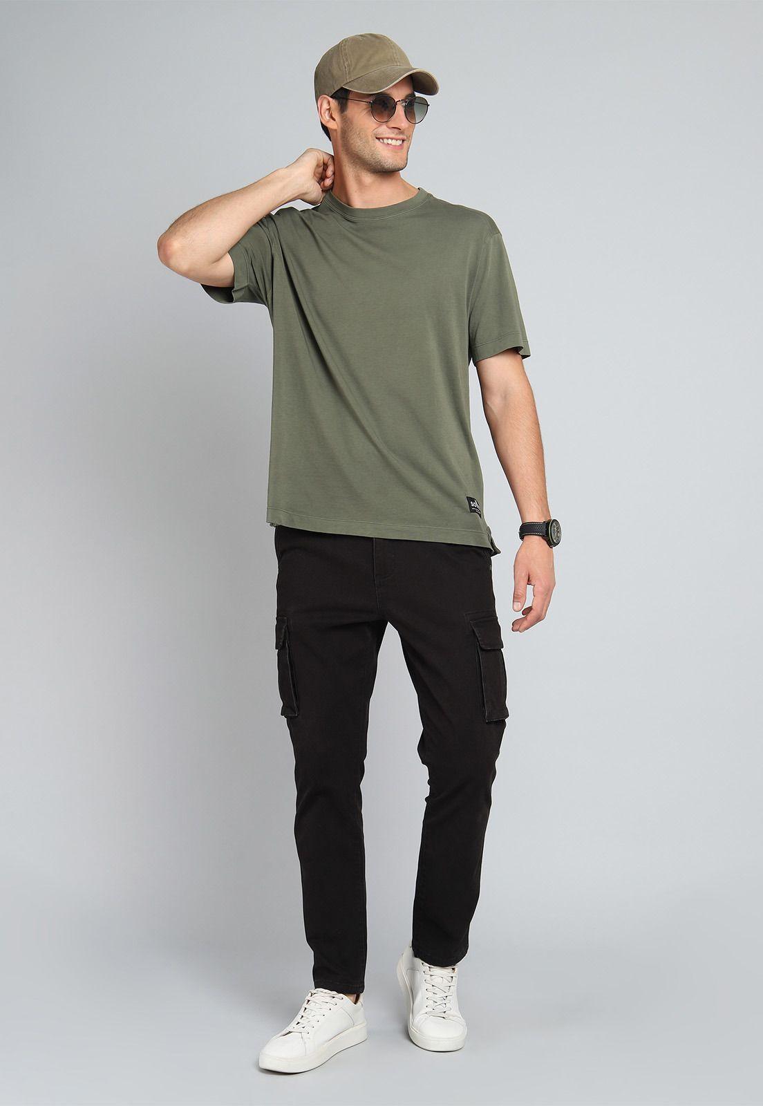Polera Manga Corta Stone Wash Soviet BISHK33OL-3