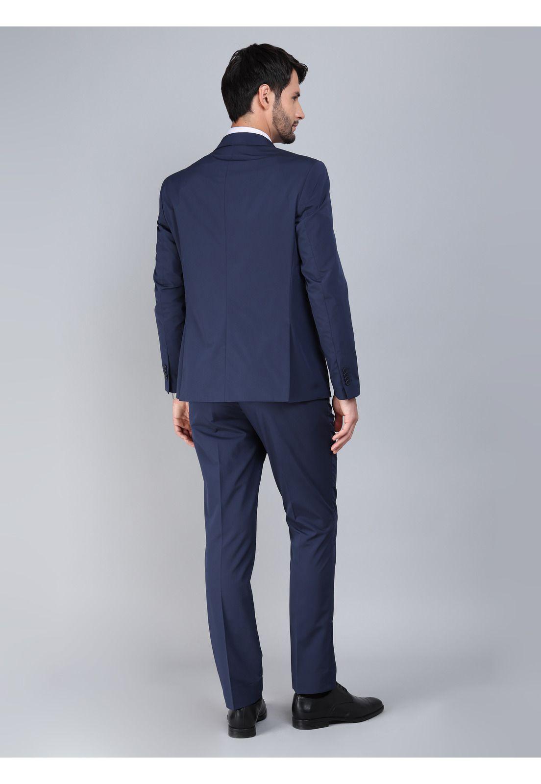 Traje Poli Viscosa Tailored Fit Azul Arrow AM32035AZ-1